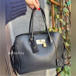 Louis Vuitton Milla MM Leather Tote